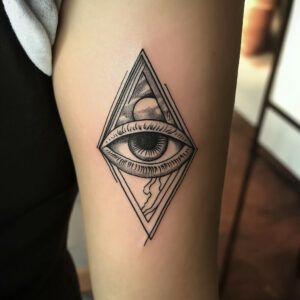 all see eye tattoo