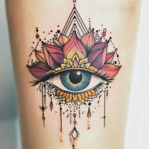 all seeing eye tattoo design