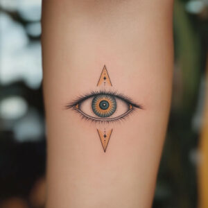 all seeing eye tattoo stencil