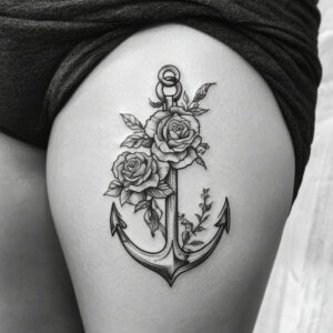 anchor tattoos for women