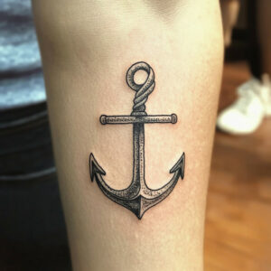 anchors end tattoo