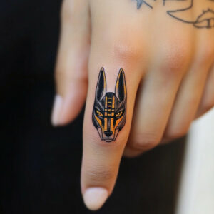 anubis egyptian tattoos