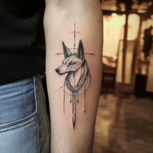 anubis tattoo