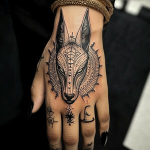 anubis tattoo ideas