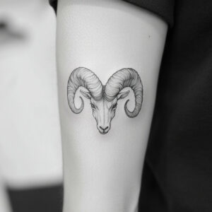 aries leo tattoo