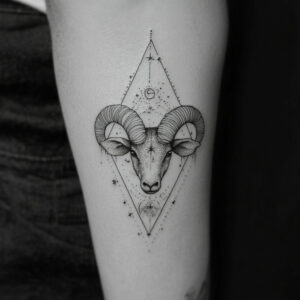 aries tattoos for females