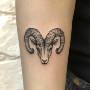 aries the ram tattoo