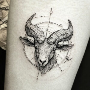 aries woman tattoo