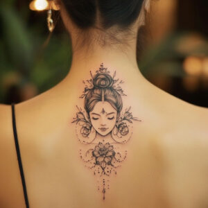 back tattoos for women