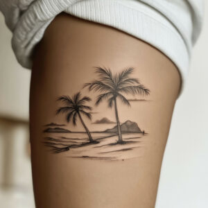 beach tattoo