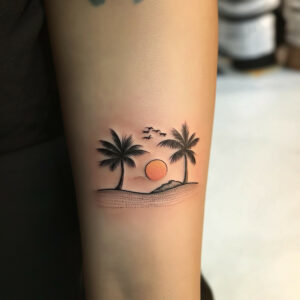 beach tattoo ideas