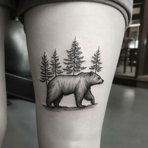 bear tattoo