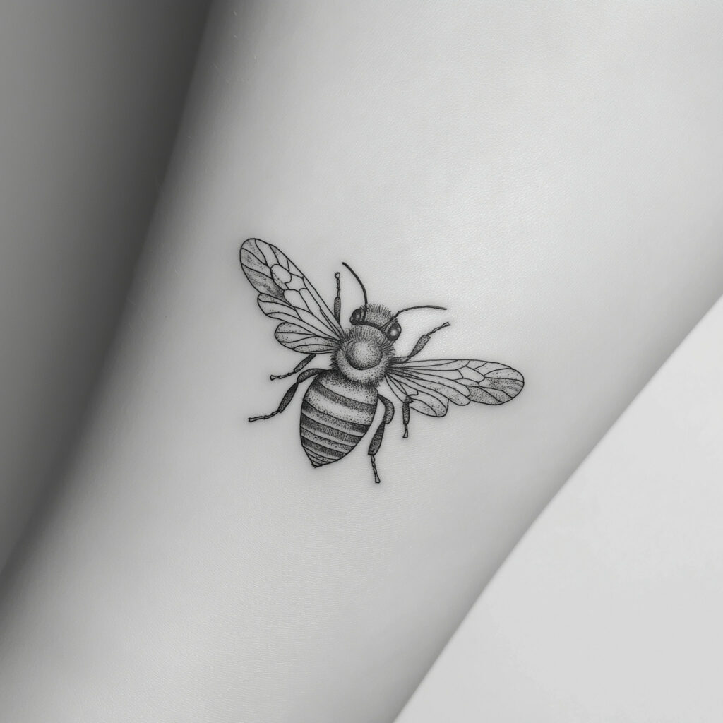 bees tattoo