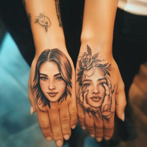 best friends forever tattoos