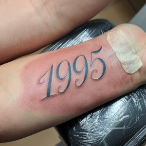 birth year tattoo designs