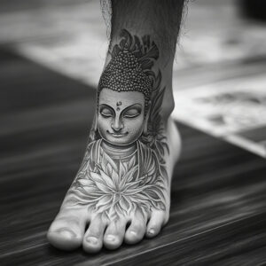 buddha tattoo drawing