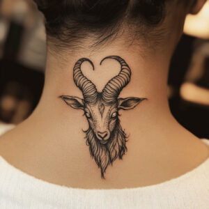 capricorn tattoo ideas for females