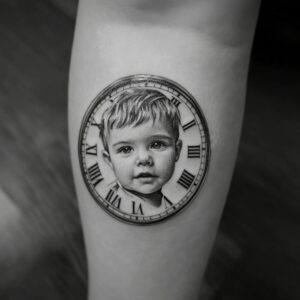 date of birth tattoos designs