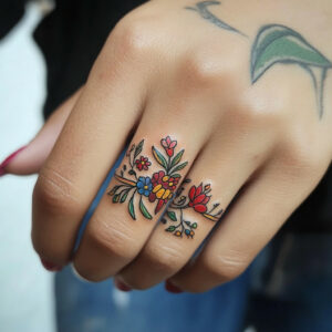 engagement ring tattoo designs