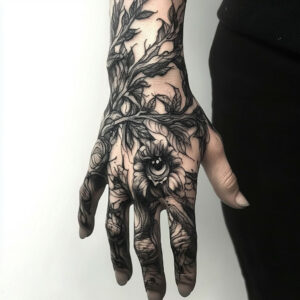 hand tattoo designs for females