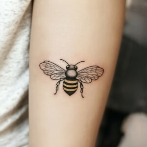 honey bee tattoo