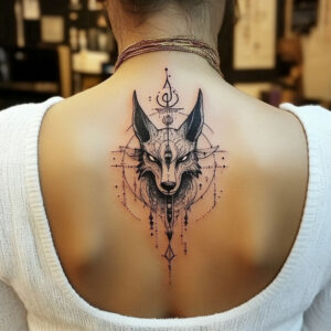 horus anubis tattoo