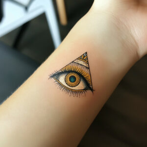 illuminati all seeing eye tattoo