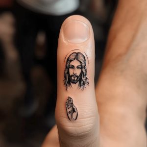 Jesus Tattoo Design