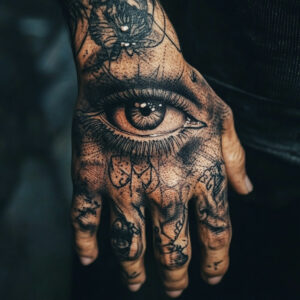 left hand tattoo boy