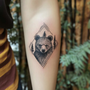 panda bear tattoo