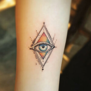 simple all seeing eye tattoo