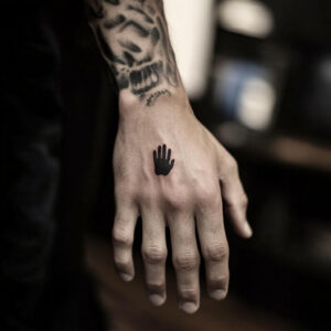 simple small tattoos for men on hand