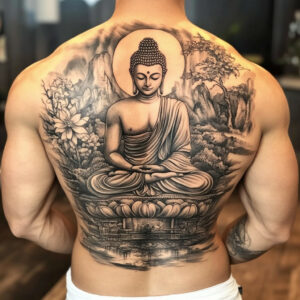 tattoo design buddha