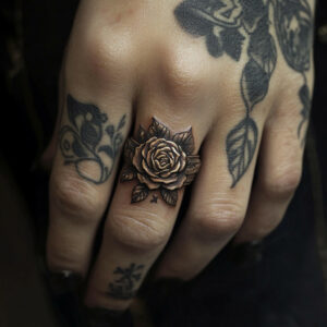 tattoo designs ring finger