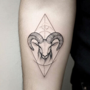 tattoo of aries