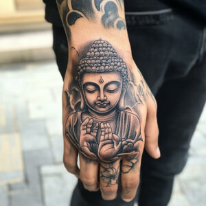 tattoo of buddha design