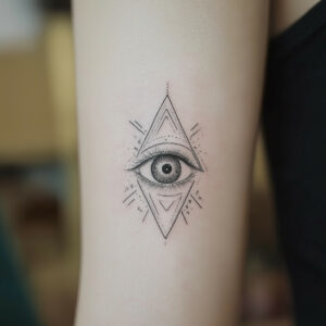 traditional all seeing eye tattoo