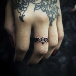 wedding tattoo rings designs