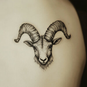 zodiac aries tattoo