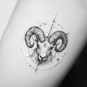 zodiac aries tattoo designs