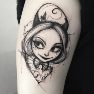 alice in the wonderland tattoos