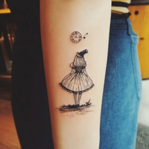 alice in wonderland cheshire cat tattoo