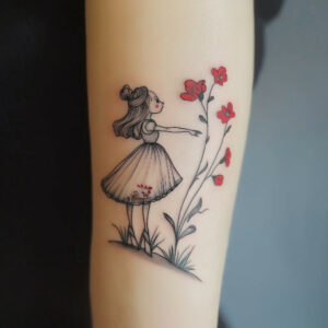 alice in wonderland tattoo designs