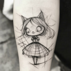 alice in wonderland tattoo ideas