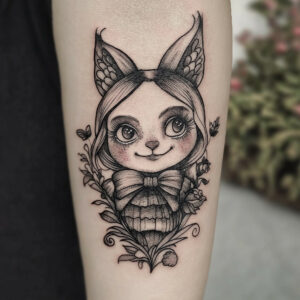 alice in wonderland tattoos