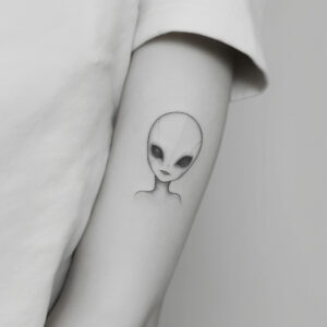 alien tattoo