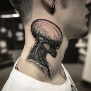 alien tattoo design