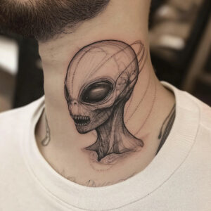 alien tattoo guy