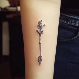 arrow tattoo with meaning