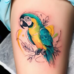 bird and tree tattoo designs